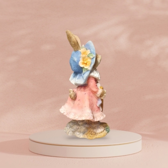 Charming Spring Rabbit Figurine - Picture 4 of 5